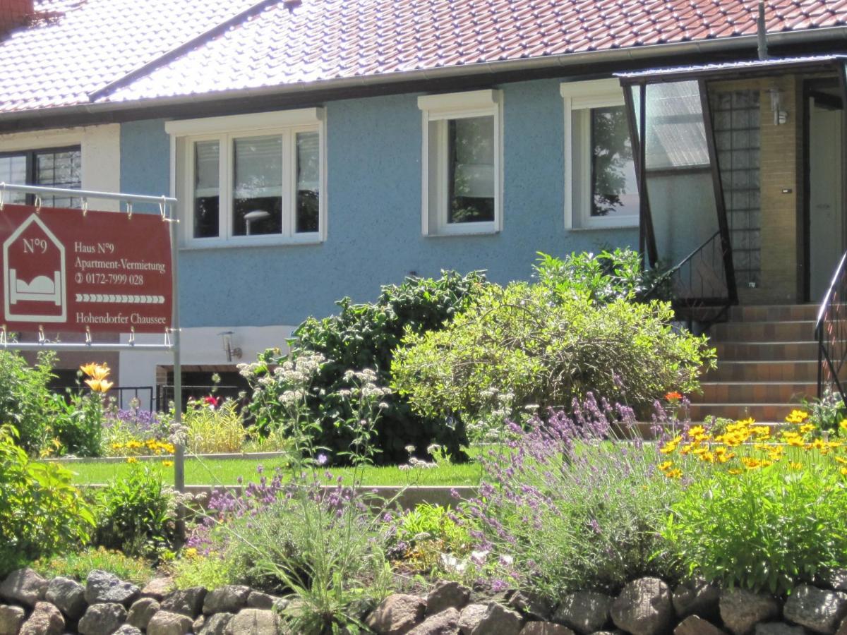 Haus N°9 Apartment Hohendorf  Bagian luar foto